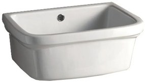 Lavatoio per bucato in ceramica bianco GAROFALO Basin Ceramic L 48 x P 40 x Sp 48 cm da interno