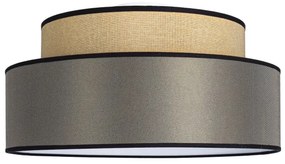 Plafoniera GRACE 1xE27/60W/230V diametro 40 cm beige/marrone