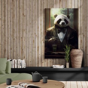 Stampa su tela – Gangster animale panda