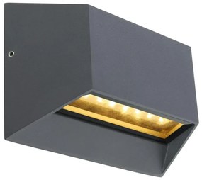 Globo 34175 - Applique a LED da esterno HONNA LED/7W/230V IP54 antracite