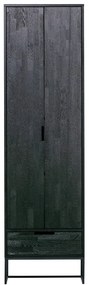 Armadio in frassino nero 60x210 cm Silas - WOOOD