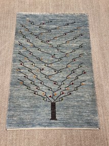 Gabbeh Tappeto persiano 80x120 Blu (Iran) Annodato A Mano