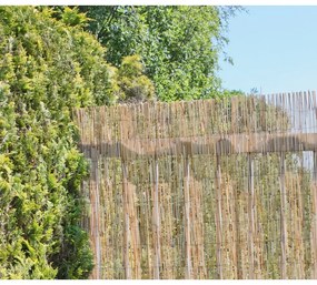 Tappetino frangivista in salice colore naturale 300x200 cm - Garden Pleasure