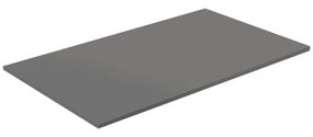 Top per lavabo Compatech VISOBATH L 71 x H 1.2 x P 46 cm cenere mdf, opaco