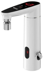 Scaldabagno touch 3000W/230V IPX4 con sensore e display LED bianco