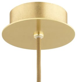 Argon 8489 - Lampadario a sospensione con filo HAMPTON 1xE14/7W/230V oro