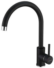 ALVEUS 1129039 - Rubinetto per lavello ROXA 35,1 cm granito/nero