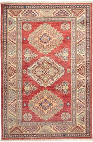 Kazak Tappeto 130x90 Rosso (Pakistan) Annodato A Mano