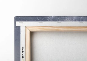 Quadro su tela – Cielo stellato sopra un albero solitario