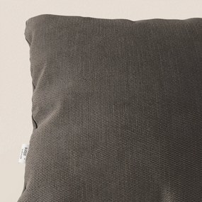 Miami cuscino disponibile in diversi colori realizzato in morbido tessuto impermeabile T14 marrone