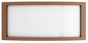 Applique Slim Design IP65 - E27 Corten