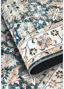 Tappeto blu 160x230 cm Saveh Blue Cream - Elle Decoration
