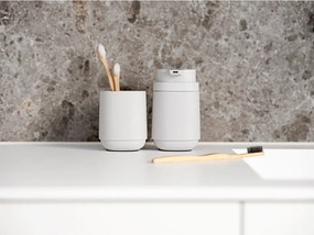 Dispenser di sapone in cemento grigio chiaro Time - Zone