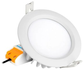Faretto da incasso 6W RGB+CCT IP54, Angolo 120°, foro Ø100mm Colore RGB+CCT