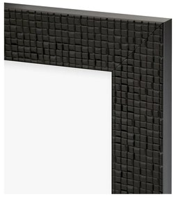 Cornice da parete in plastica nera opaca 38x48 cm - knor