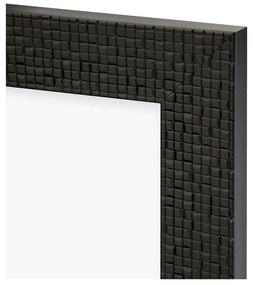 Cornice da appoggio/parete in plastica nera opaca 21x26 cm - knor