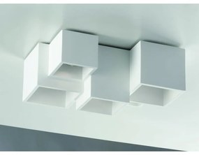 Plafoniera design Foster bianco IP20, 5XGU10 INSPIRE