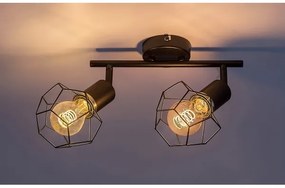 Rabalux 71066 - Faretto FRAN 2xE27/40W/230V nero