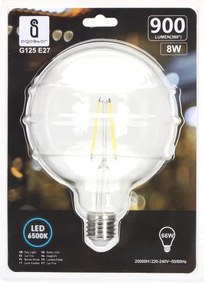 Lampadina LED FILAMENT G125 E27/8W/230V 6500K - Aigostar