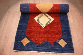 Gabbeh Tappeto persiano 200x90 (Iran) Annodato A Mano