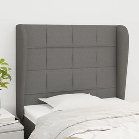 Testiera Ad Orecchio Grigioscuro 103 X 23 X 118/128cm İntessuto /
