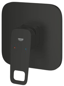 Rubinetto per doccia getto aerato ad incasso monocomando Clova Pulse nero opaco GROHE