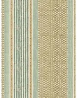 Josephine Munsey Carta da parati Rita Stripe - Quince and Petrol