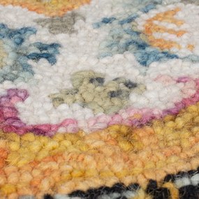 Tappeto in lana gialla 200x290 cm Dahlia - Flair Rugs