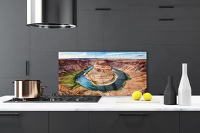 Pannello cucina paraschizzi Paesaggio del Grand Canyon 100x50 cm