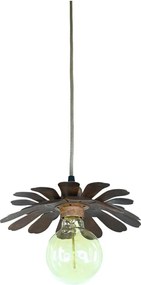Bohemia-Design - Lampada a sospensione con cavo 1xE27/60W/230V bronzo