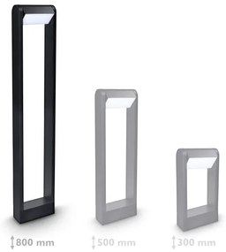 Brilagi - Lampada LED da esterno CROTONE LED/7W/230V IP54 80 cm