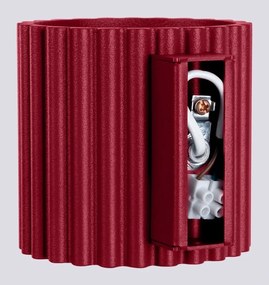 Lampada da parete burgundy ø 10 cm Zora – Sollux