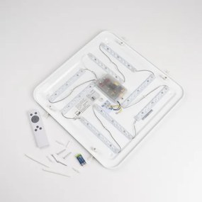 Plafoniera dimmerabile LED/42W/230V bianca + telecomando