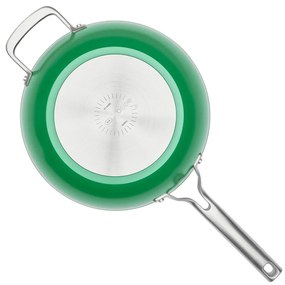 Padella wok con coperchio/con superficie in ceramica ø 28 cm Meda 3.0 – FABINI