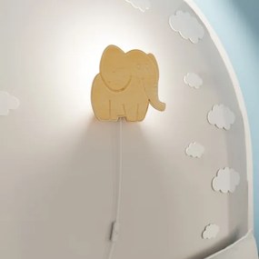 Applique per bambini SAFARI 1xE14/10W/230V elefante