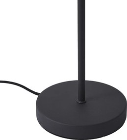 Lampada da tavolo moderna nera con oro 1 luce - Magno