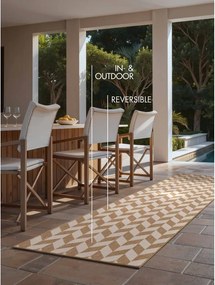 Passatoia da interno ed esterno color crema/di colore naturale 80x200 cm Haringey Terrick – Ted Baker