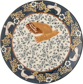 Piatto da dolce blu in gres ø 16 cm Hezha – Bloomingville