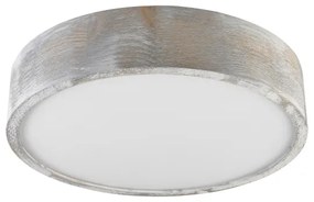 Brilagi - Plafoniera PINO 2xE27/15W/230V pino/argento Ø 37,5 cm