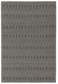 Tappeto in lana nera 200x300 cm Sloan - Asiatic Carpets