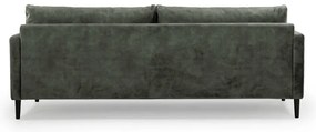 Divano in velluto grigio verde 220 cm Adagio - Scandic