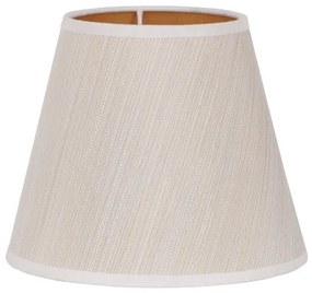 Duolla - Paralume per lampada da tavolo  SOFIA XS E14 diametro 18,5 cm beige