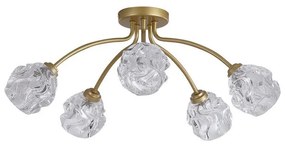 Searchlight 11525-5GO - Plafoniera ASTRAL 5xG9/33W/230V oro