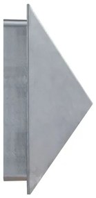 Nordlux - Applique da esterno PONTIO 1xGU10/25W/230V IP54 argento