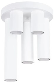 Sollux SL.1465 - Faretto LAGOS 5xGU10/10W/230V bianco