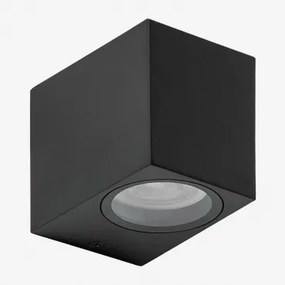 Lampada Da Parete Dolton In Alluminio Nero - Sklum