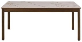 Tavolo da pranzo con piano in ceramica 90x180 cm Southampton – Actona