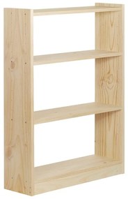 Libreria 4 ripiani Gala 4 L 79.6 x P 25 x H 120.7 cm beige, portata per ripiano 50 kg