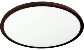 Plafoniera da soffitto LED/32W/230V 3000/4000/6500K diam. 40 cm marrone