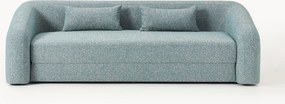 Divano letto 3 posti in bouclé Eliot
